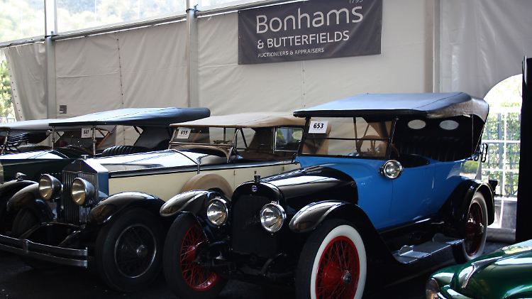 Oldies unterm Hammer: Bei Bonhams gehen in zwei Tagen 101 Fahrzeuge in die Autkion. Allerdings wurden nur 77 davon verkauft.