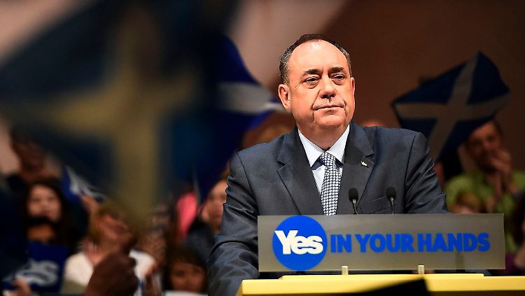 Alesx Salmond hatte trotz der Niederlage viel für Schottland gewonnen. Sein Rückzug kommt überraschend.