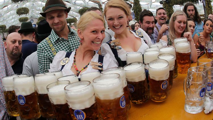 Na dann Prost. Das Oktoberfest ist eröffnet.