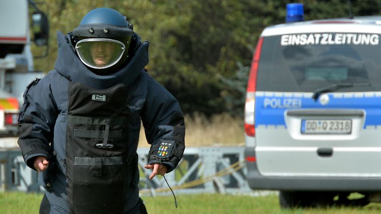 Ein Spezialeinsatzkommando (hier ein Archivbild) entschärfte den Sprengstoff.