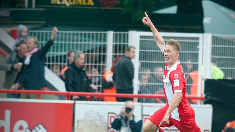 Zwei Tore im zweiten Spiel: Unions Sebastian Polter.