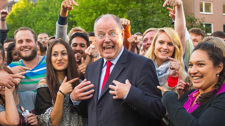 Ein Bild aus Wahlkampfzeiten: Peer Steinbrück im August 2013. Heute geht es im Leben des Politikers etwas beschaulicher zu.