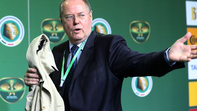 Steinbrück soll die Ukraine vor dem Absturz retten.
