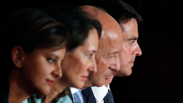 Frankreichs Premier Manuel Valls (r.) besucht Deutschland. Unionspolitiker erwarten von ihm mehr als "Besuchsdiplomatie".