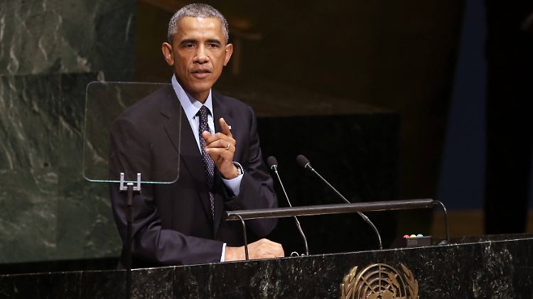 Obama: "Vorangehen, das ist etwas, was große Nationen tun müssen."
