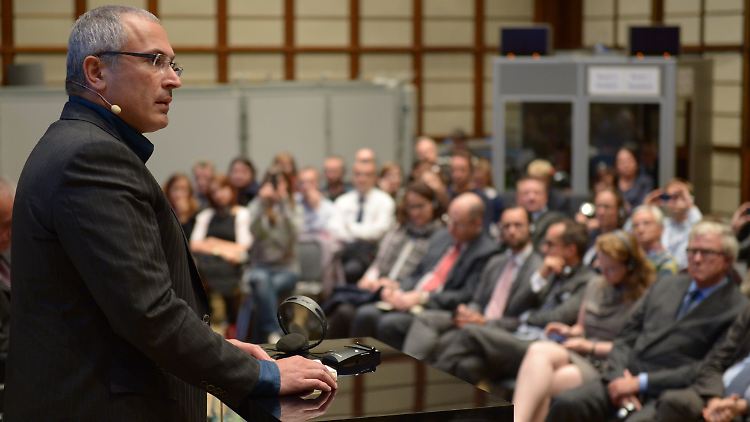 Michail Chodorkowski fordert Wladimir Putin heraus.