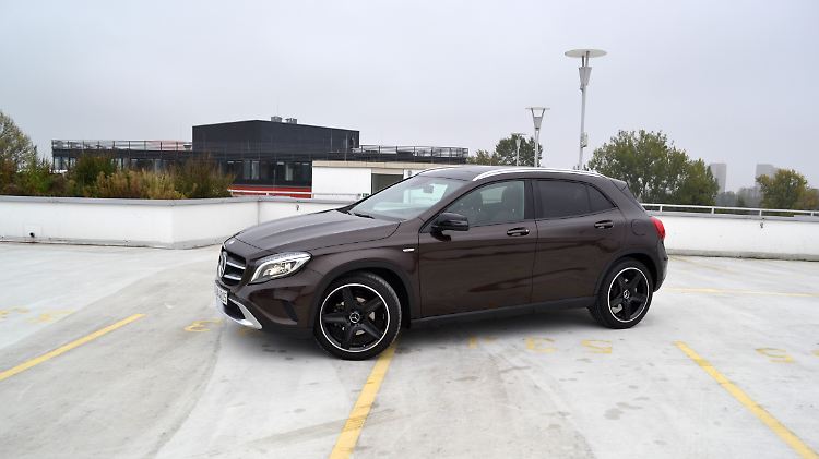 Dynamischer als mancher Konkurrenz gibt sich der Mercedes GLA auch als Kraxler angenehm sportlich.