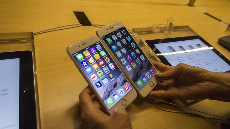 Das neue iPhone verkauft sich gut.