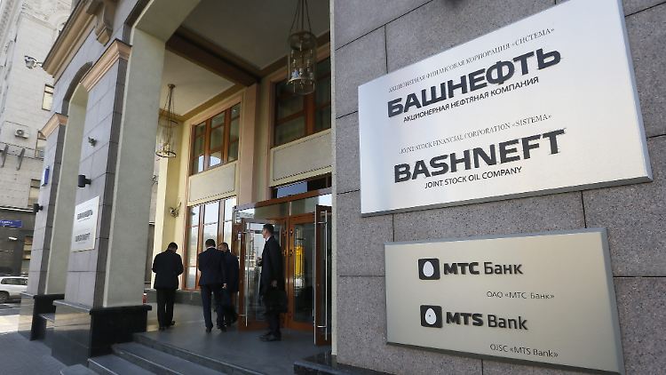 Die Zentrale von Bashneft in Moskau.