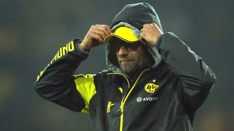 "Was wir mit den Händen aufbauen, hauen wir mit dem Hintern wieder um": Jürgen Klopp.