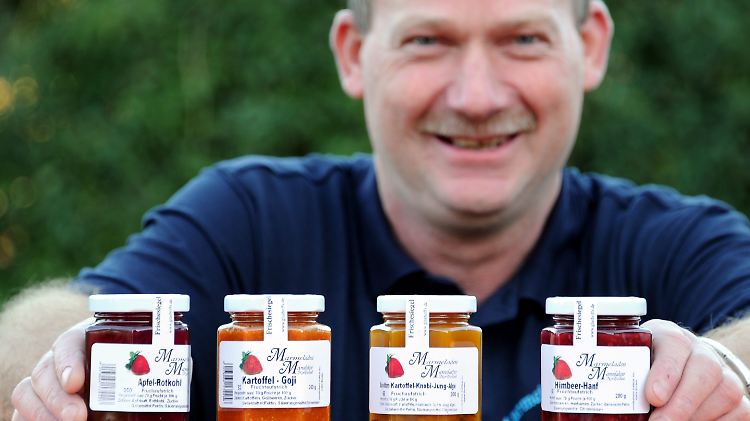 Von Algen bis Hanf: Hans-Uwe Glashoff kreiert ungewöhnliche Marmeladen.