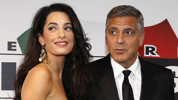 In Venedig heiratet Schauspieler George Clooney seine Verlobte Amal Alamuddin.