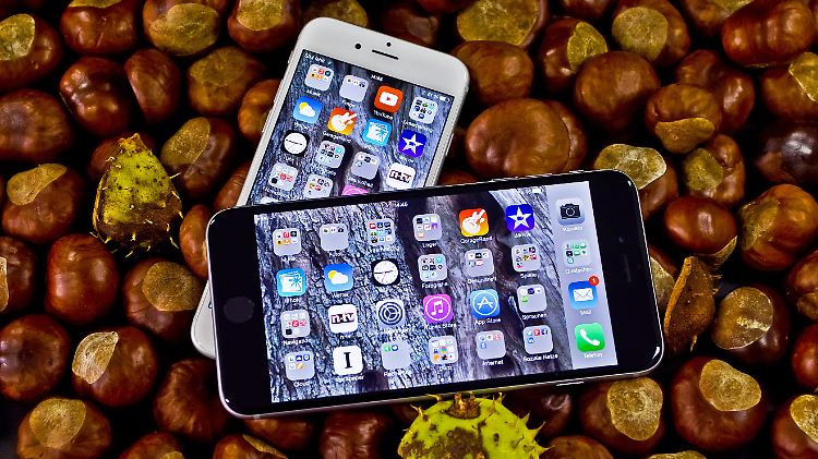 Das iPhone 6 Plus ist deutlich größer als das iPhone 6.