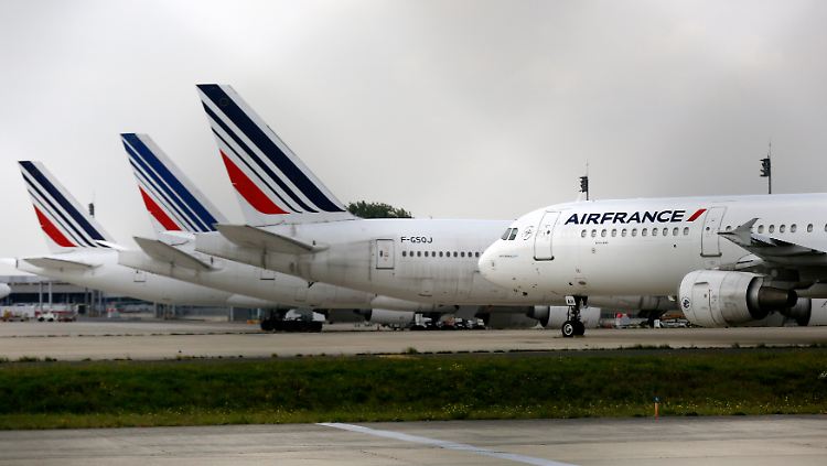 Air France kostete der Pilotenstreik viel Geld.