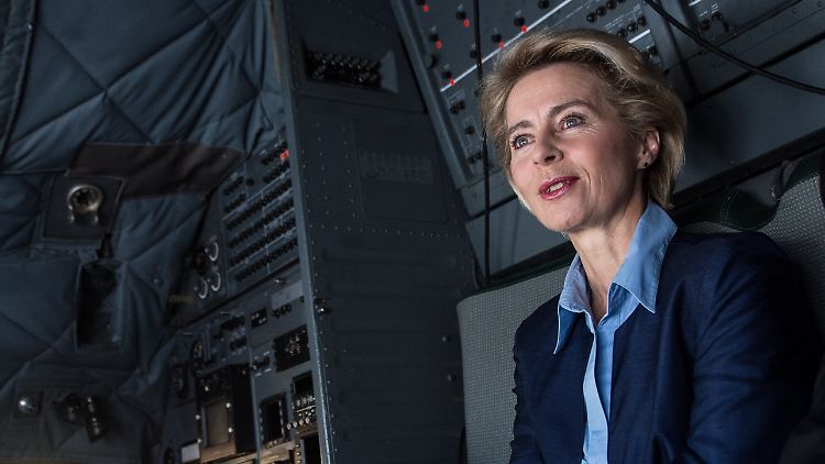 Seit ihrem Amtsantritt muss sich von der Leyen mit Materialproblemen auseinandersetzen.