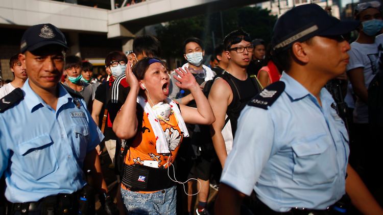 Seit Tagen ist Hongkong Schauplatz von Massendemonstrationen.