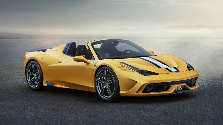 Nur 499 Exemplare des 458 Speciale A lässt Ferrari aus dem Stall.