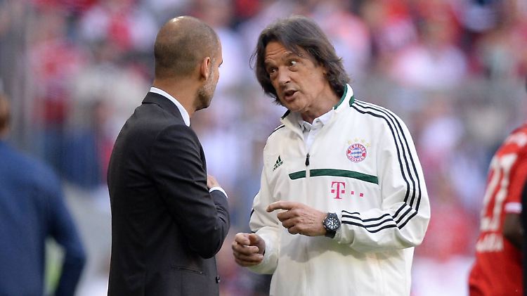Eine schwierige Beziehung: Hans-Wilhelm Müller Wohlfarth und Josep Guardiola.