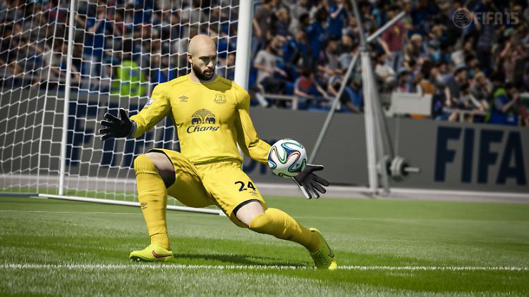 Manche Paraden sehen spektakulär aus, wie diese von Tim Howard.