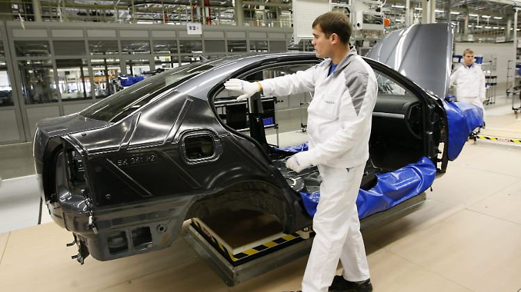 VW-Produktion in Kaluga.