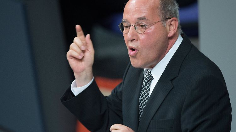 Gewagte Definition der DDR: Gregor Gysi.
