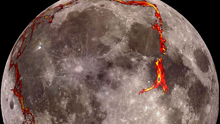 Hier verdeutlicht: das rechteckige Muster, das die Forscher aufgespürt haben.