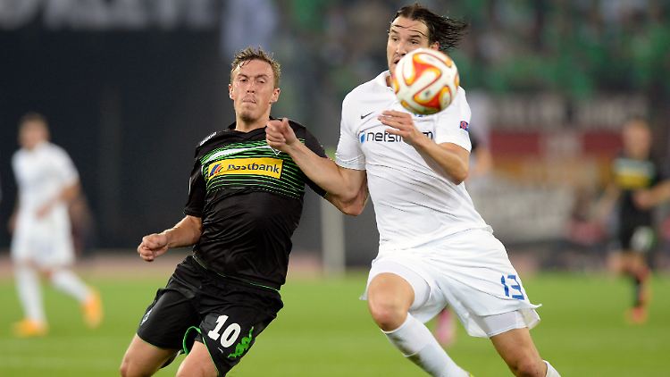 Kruse hätte Gladbach bereits nach sieben Minuten in Führung schießen können.
