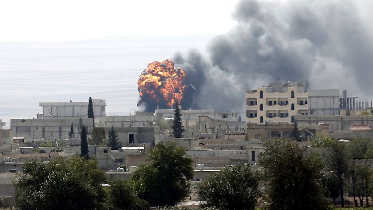 Die Lage in Kobane wird als "sehr kritisch" eingestuft.
