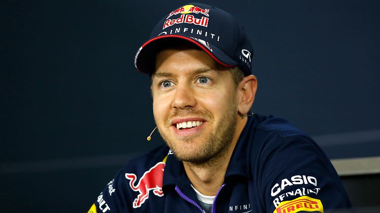 Und, wo geht's hin? Sebastian Vettel.