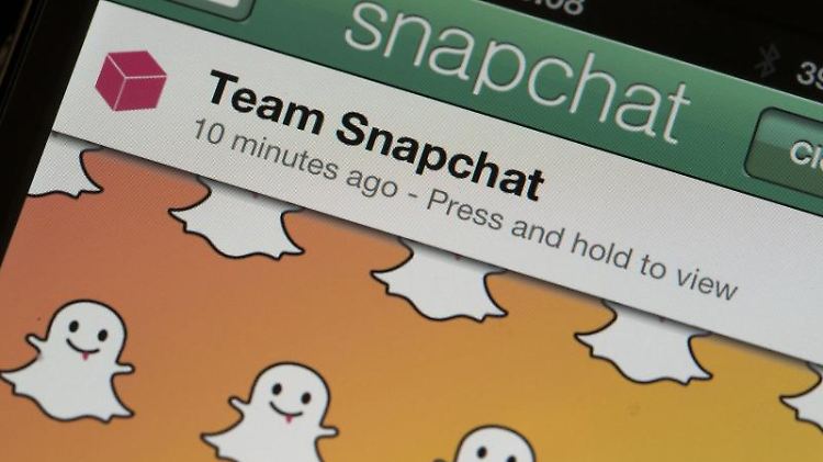 Snapchat lockt mit selbstauflösenden Fotos vor allem junge Nutzer an.