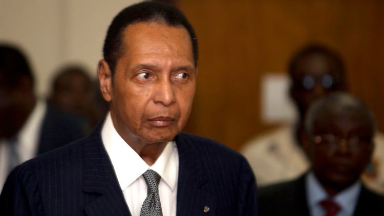 Jean-Claude Duvalier 2013 bei einer Gerichtsverhandlung in Port-au-Prince.