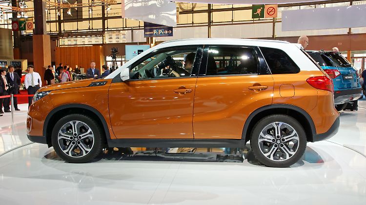 Mit bunten Akzenten und einem kompakten Auftritt soll der Suzuki Vitara wieder in die Spur gebracht werden.