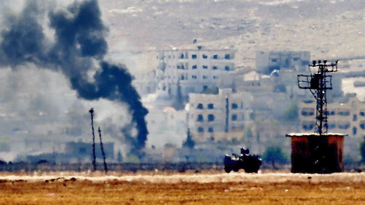 Häuserkampf im Osten und Süden der Grenzstadt: IS-Milizen dringen in Kobane ein.
