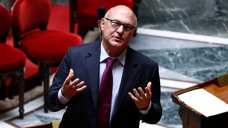 Frankreichs Finanzminister Sapin: "Können Sie sich vorstellen, dass wir noch mehr Sparmaßnahmen draufsatteln?"