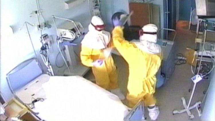 In diesem Madrider Krankenzimmer starb das Ebola-Opfer.