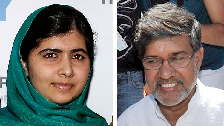 Die 17-jährige Pakistanerin Malala Yousafzai kämpft für das Recht auf Schulbildung von Kindern, der 60 Jahre alte Inder Kailash Satyarthi gegen Kinderarbeit.