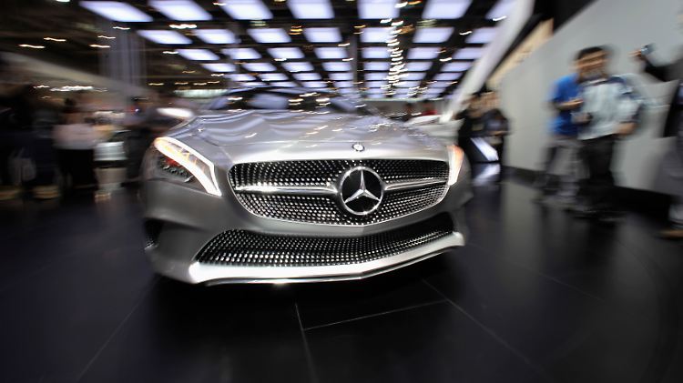 Mercedes-Benz Concept Style Coupe auf der Pekinger Auto Show: Lange hat der deutsche Premiumautobauer Probleme in China, hinkt der Konkurrenz um Audi und BMW hinterher. Nun wendet sich das Blatt.
