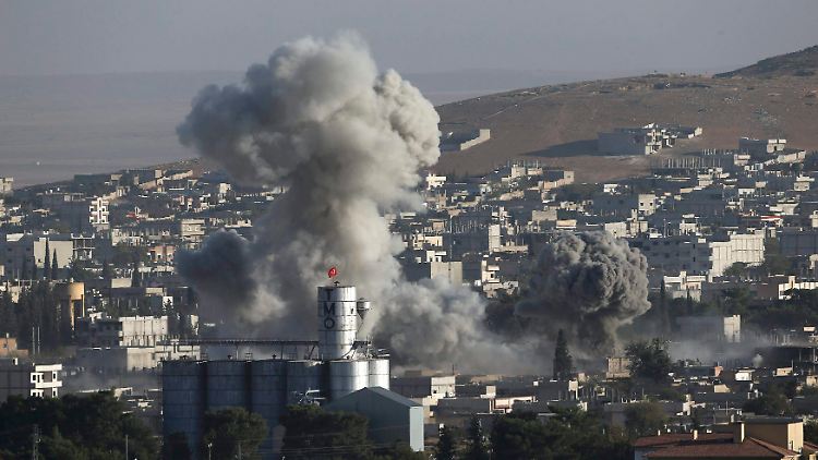 Kobane fällt immer weiter in die Hände des IS.