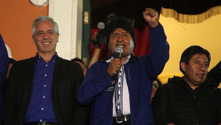Evo Morales rüstet sich für eine dritte Amtszeit.