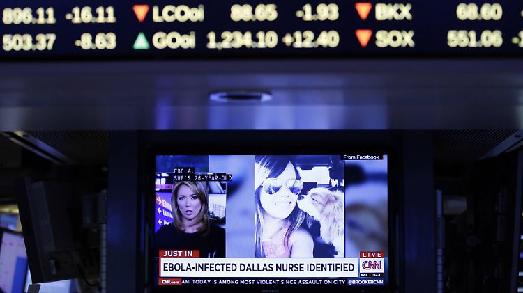 Ebola ist auch an der New York Stock Exchange ein Thema.