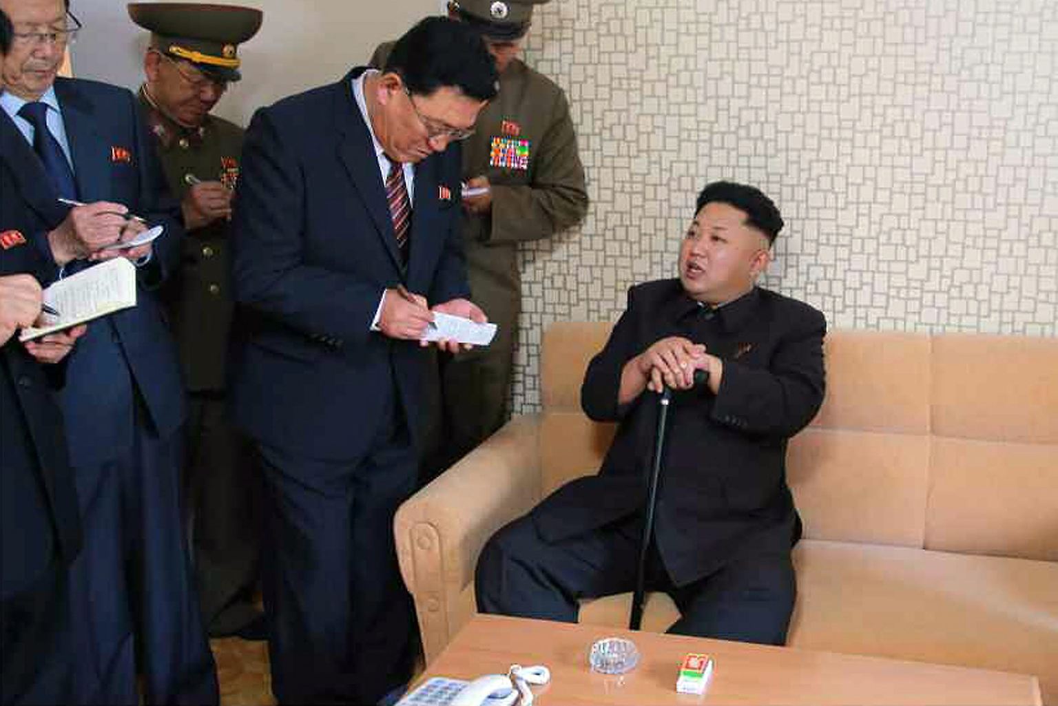 Nun also ist er wieder da: Nordkoreas Diktator Kim Jong Un. 
