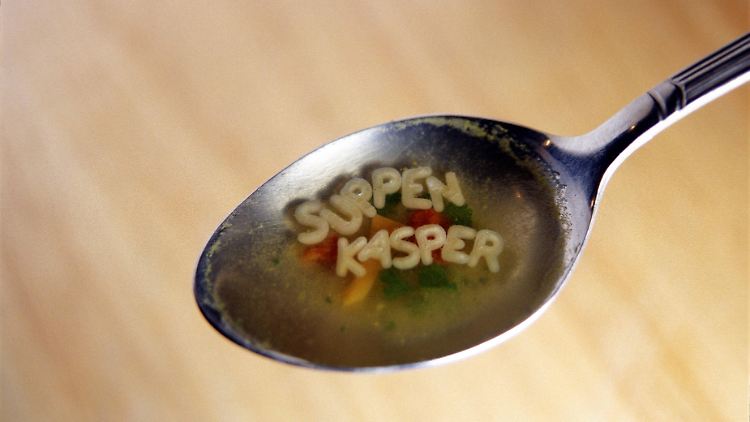 Der moderne Suppenkasper liebt seine Suppe.