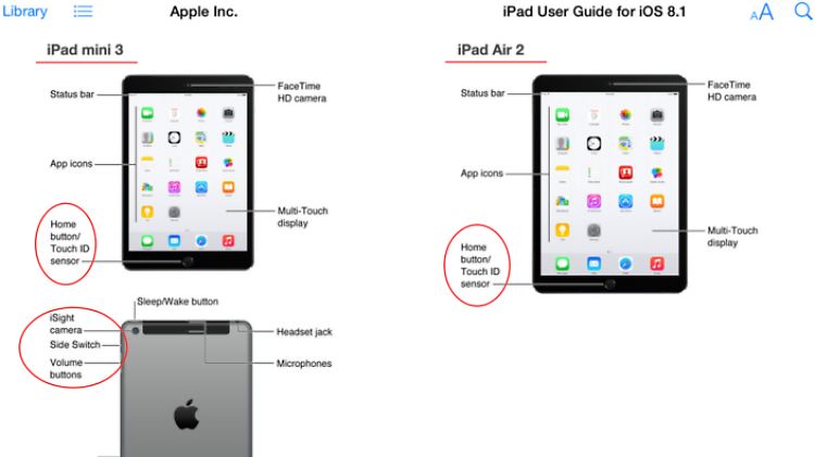 Das Internet vergisst nichts, auch nicht die verräterischen Screenshots zum kommenden iPad-Benutzerhandbuch.
