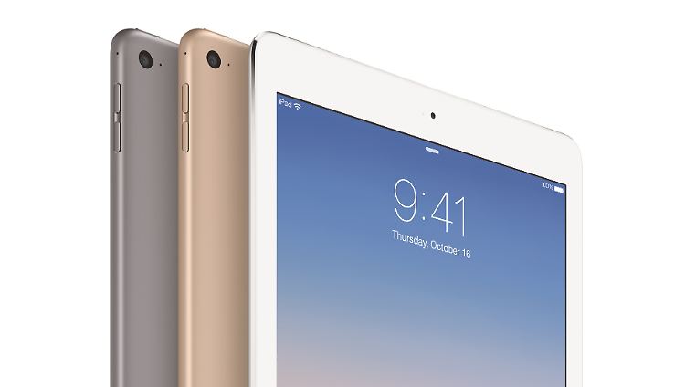 Das iPad Air 2 ist laut Apple das dünnste Tablet der Welt.
