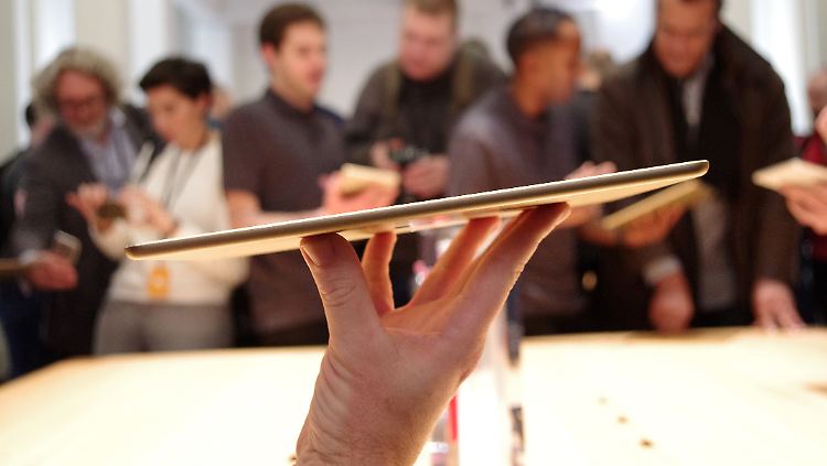 Das iPad Air 2 ist nur 6,1 Millimeter dick.
