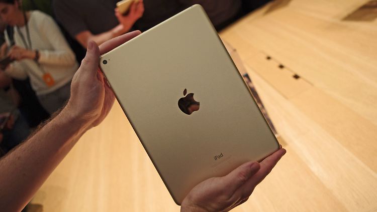 Das iPad Air 2 gibt's auch in Gold.