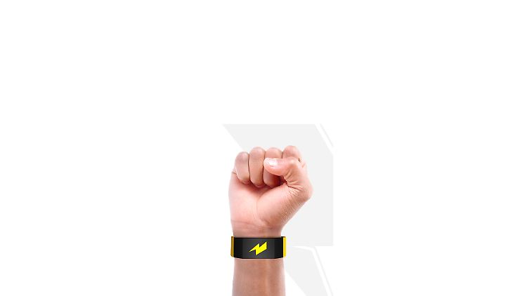 Ein Armband soll dabei helfen, den inneren Schweinehund zu besiegen.