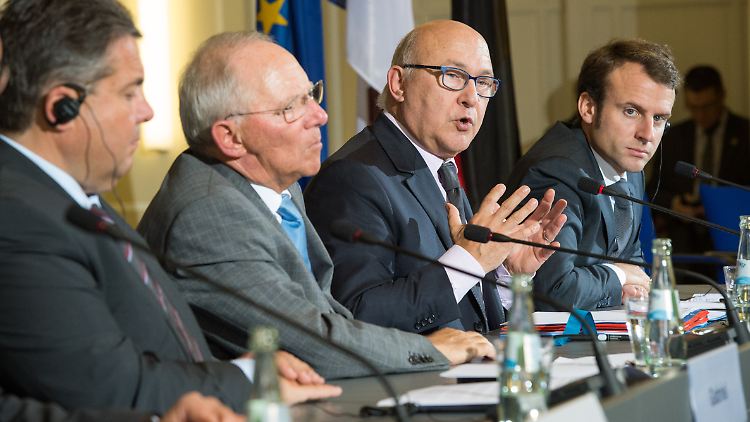 Die deutsche und französischen Finanz- und Wirtschaftsminister trafen sich in Berlin zu Gesprächen.