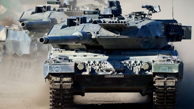 Schwere Waffen wie Kampfpanzer sind wieder gefragt.