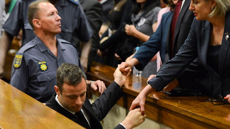Von ganz oben ins Gefängnis: Oscar Pistorius. 